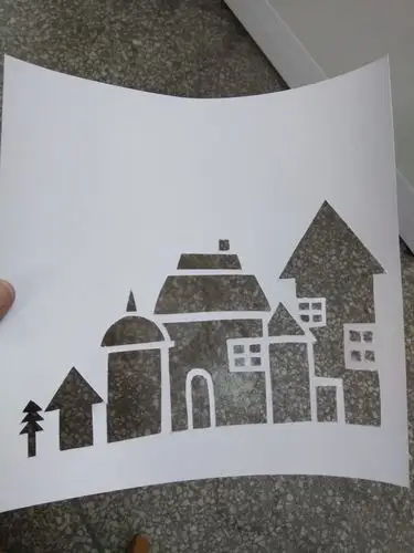 简易镂空装饰画