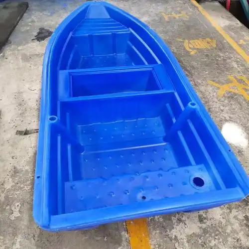 加厚牛筋塑料渔船冲锋舟钓鱼小船河道作业船