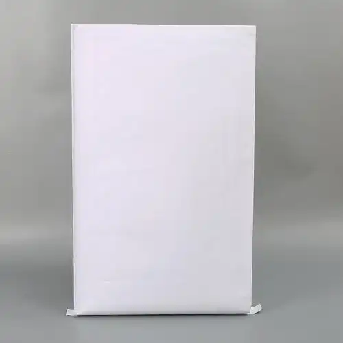 纸塑复合编织袋白色牛皮纸复合编织袋空白覆膜阀口袋定制批发