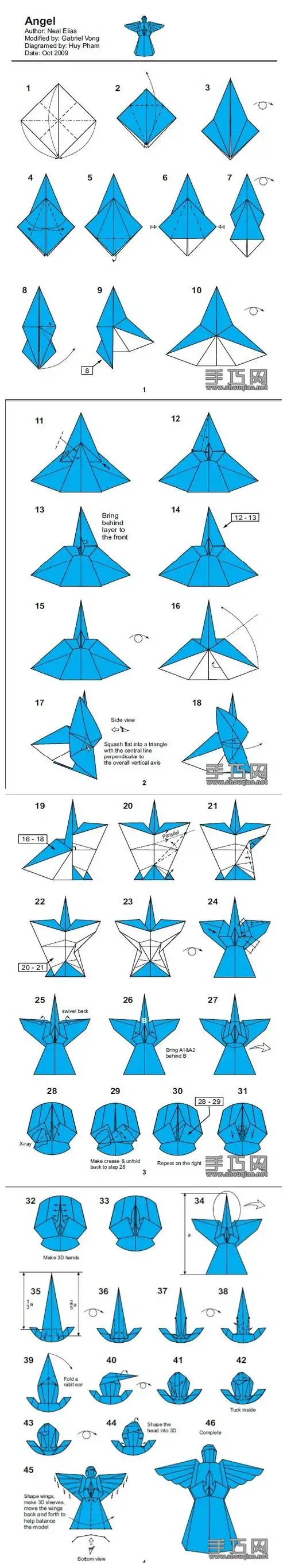 潜行狙击最后一集的纸天使怎么折成的?