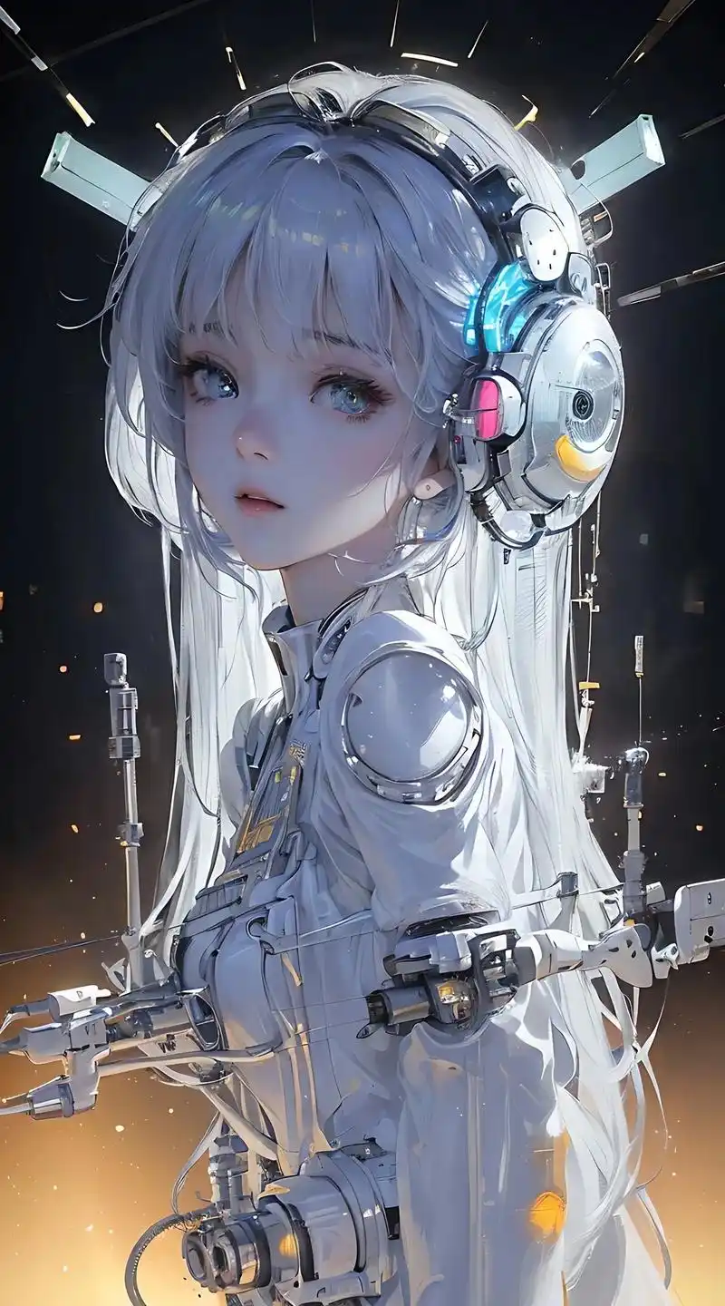 机械少女 #壁纸 #头像#颜值 #图 - 抖音