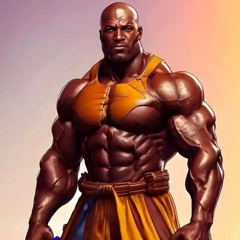 罗尼库尔曼 #祖师爷罗尼库尔曼 #健美 #漫画身材  - 抖音