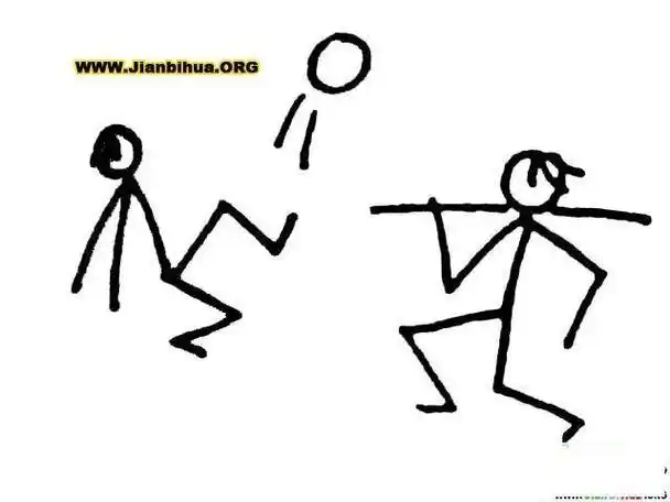 人物姿态简笔画