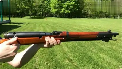 日本44式卡宾枪靶场射击评测,乍一看差点认为是三八大盖!