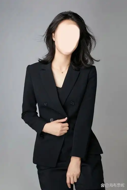 西装风职业形象照p图~职场上的加分项  干练女总裁来啦 简单干净的