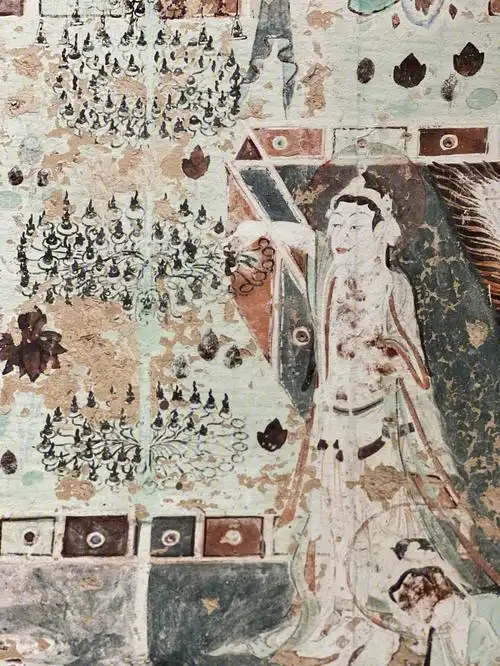 莫高窟220窟药师经变乐舞胜景