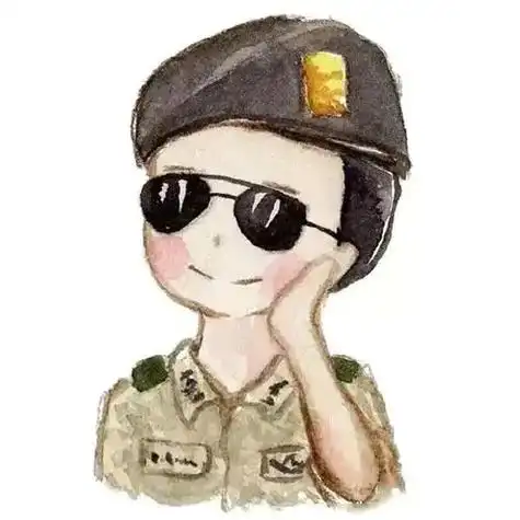 手机头像;男生军人头像 - 抖音