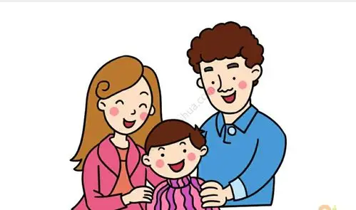 全家福简笔画步骤