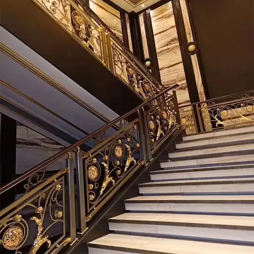长沙欧式铜楼梯扶手巧夺天工