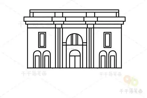 尼古拉特斯拉博物馆简笔画