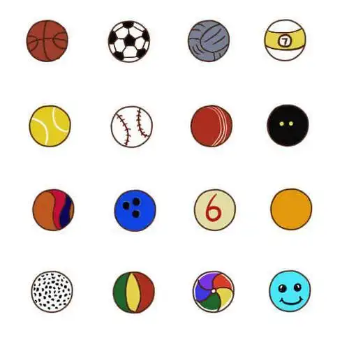 玩具球简笔画简单 简笔画图片大全-普车都