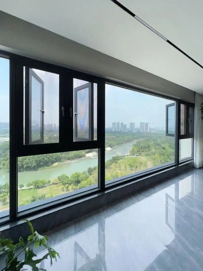 贵阳断桥铝封阳台|超亲民的全景落地窗实拍 01今天分享一组高质量
