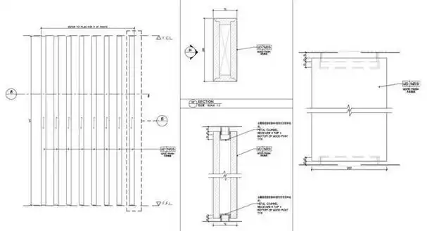 「工艺」格栅设计看这一篇就够了!格栅造型的检修,收口以及暗门