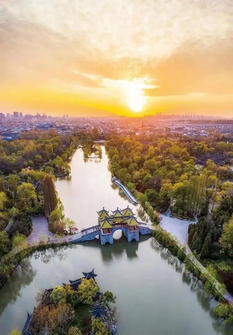 瘦西湖.#图文伙伴计划 #最美景点#扬州#瘦西湖 瘦西湖风景 - 抖音