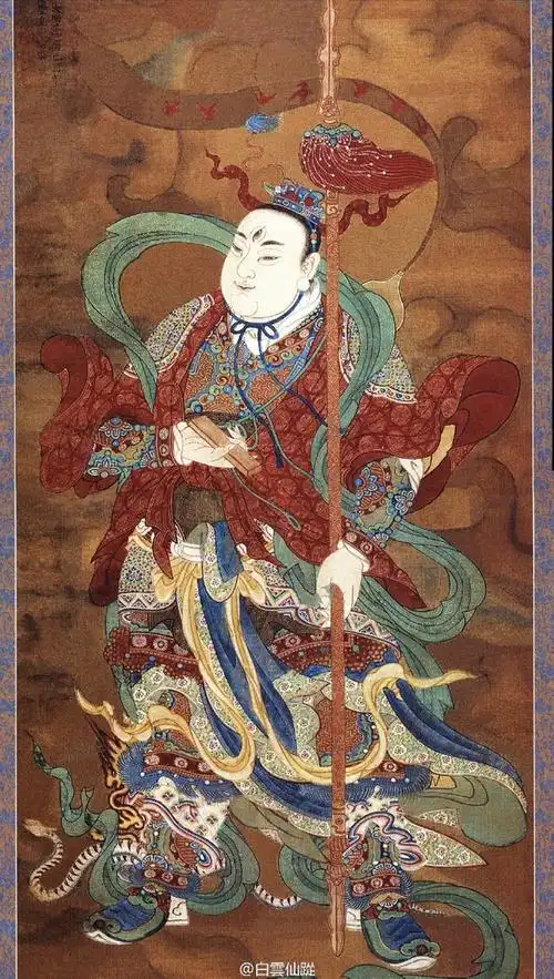 道教明水陆画大图