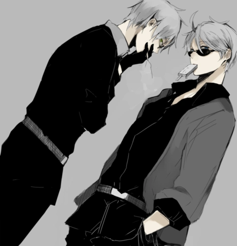 求二次元美男图片