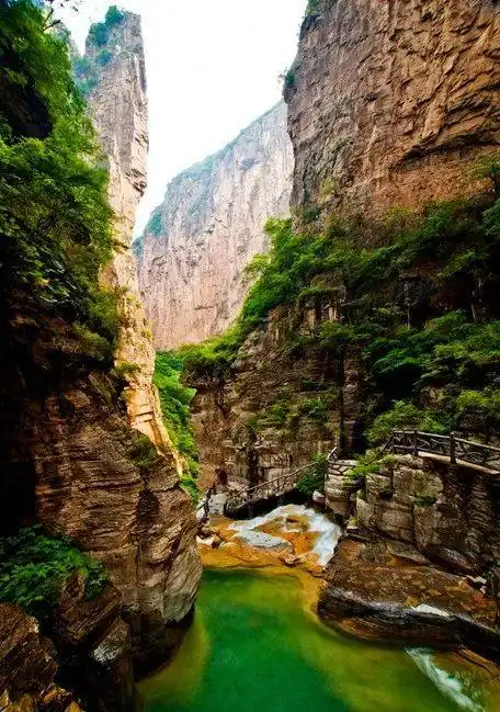 通天峡 丨 巍巍太行山,"醉"美通天峡