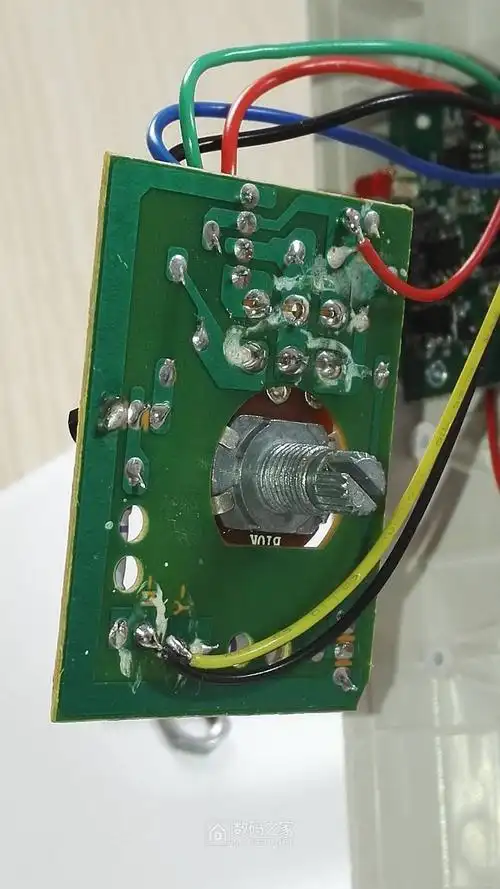 拆可调整色温的久量台灯,顺便改造成为可以调整亮度的台灯