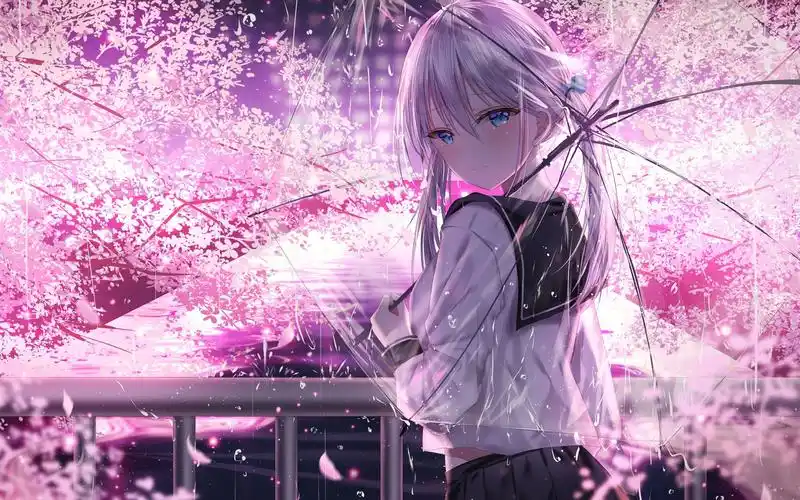 【电脑壁纸】动漫二次元,jk美少女