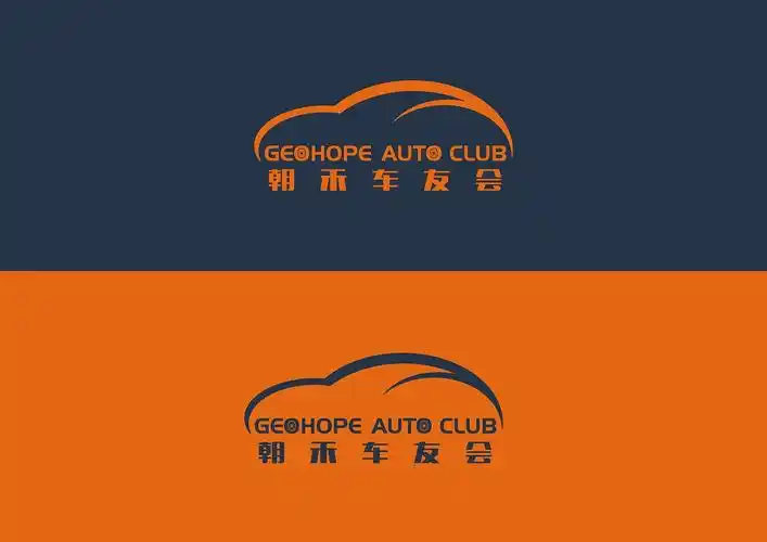 车友会车贴标志