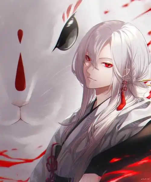 商人なかとき的长发帅哥pixiv插画图片