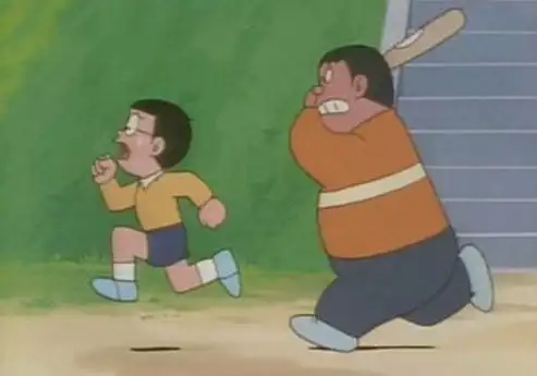 《哆啦a梦》胖虎对大雄是真爱