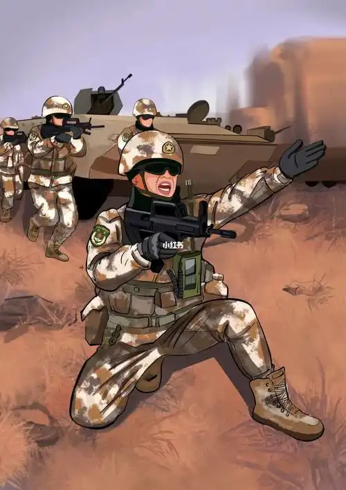 军事插画