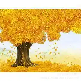 卡通摇钱树 微信头像_头像图片_扣扣乐园