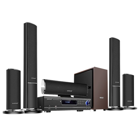 1音响套装家用客厅电视无线蓝牙功放重低音落地式音柱音箱壁挂环绕