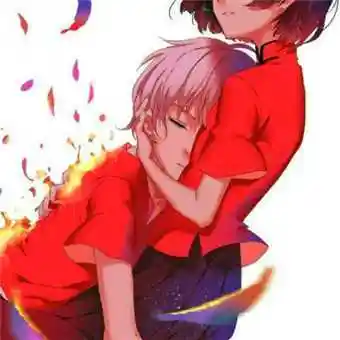 大鱼海棠椿和湫的情头动漫头像,情侣头像图片-回车桌面