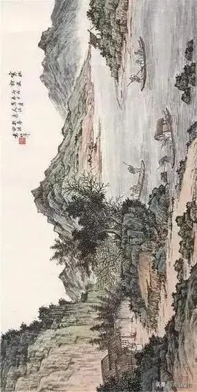 精美横幅山水画16幅,欣赏