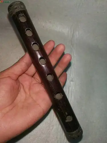 清代老红木笛子
