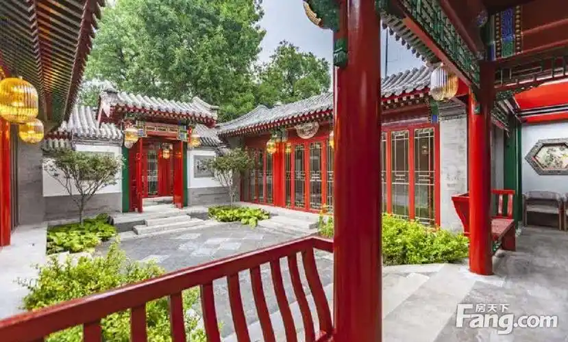 九室三厅,后海什刹海旁四合院出租可会所接待四合院,北京西城地安门