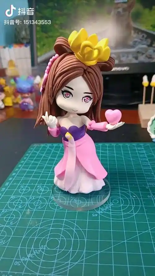 好友定制有认识这位公主的吗粘土叶罗丽精灵梦