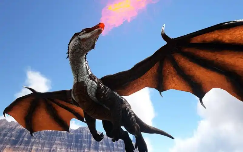 方舟生存进化 灭绝34 驯服远古喷火龙 六大上古神兽集结完毕