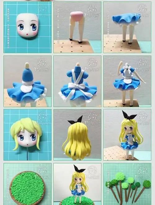 粘土手工制作花仙子教程图片详解