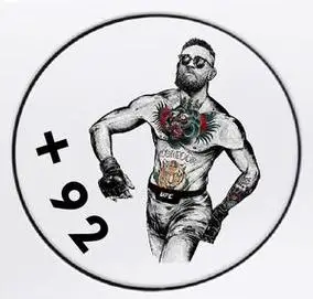 汽车贴纸个性装饰你必须努力嘴炮康纳车贴创意车门身文字抖音同款