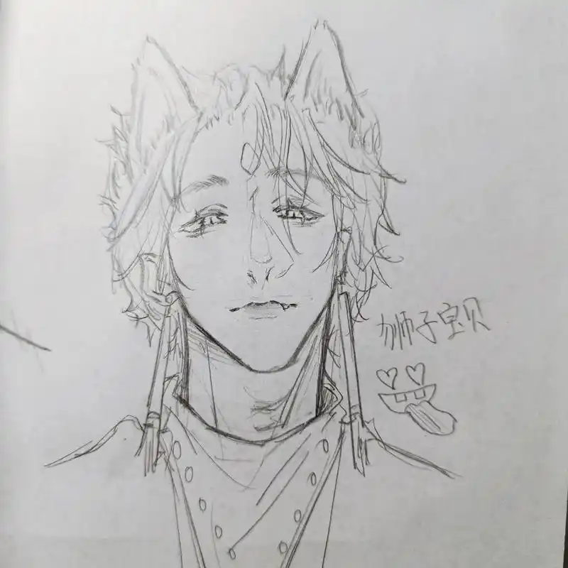 冲了.#绘画 #日常摸鱼 #光遇 #草稿流 #龙骨  - 抖音