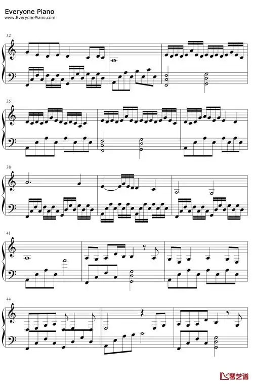 辞九门回忆钢琴谱妖狐公子辞九门回忆