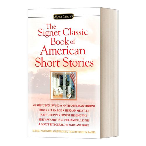 英文原版 the signet classic book of american short stories 美国