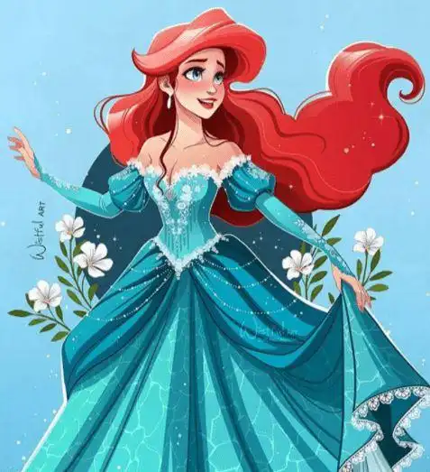 从《小美人鱼》到《白雪公主》,迪士尼公主系列的动画作品也一步一步