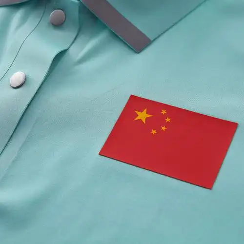 李宁lining atsq390-4 女款运动t恤国旗版 翻领运动衫 青水蓝 感受国