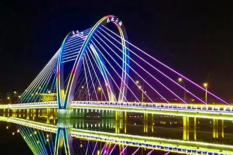 城市景观亮化工程要遵守什么原则?