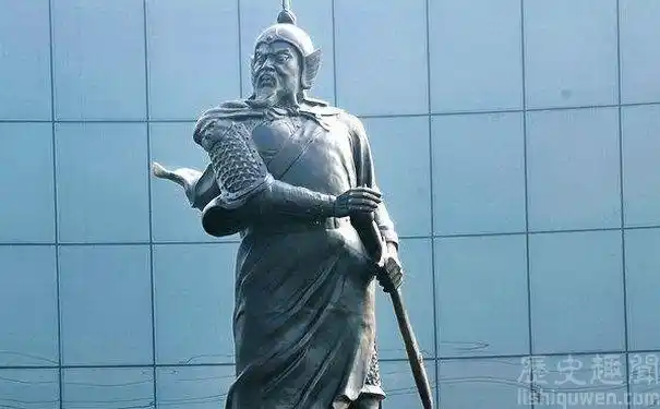 张士诚半身雕像