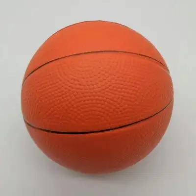 厂价直销10cm实心海绵pu发泡篮球软软弹性捏捏乐发泄弹力球