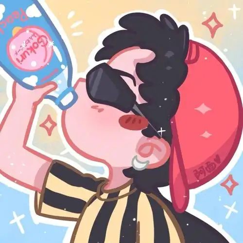 情侣头像系列二次元喝可乐男生头像喝可乐的动漫男头像帅的一塌糊涂