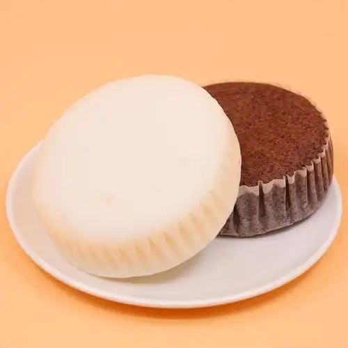 珍芙黑白米糕小面包蒸蛋糕糕点营养早餐办公室休闲零食古早500g