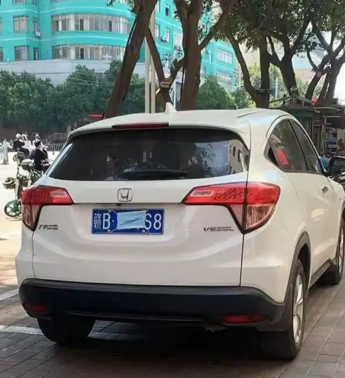 赣县一违停司机给车牌戴口罩被罚-赣州频道-大江网(中国江西网)