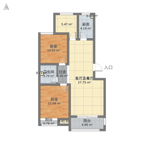 滨江国际户型图