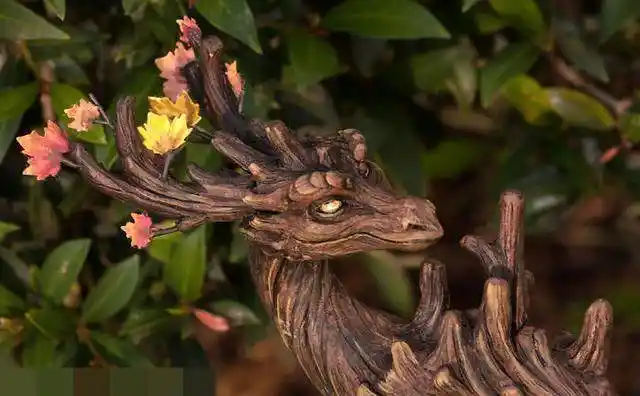 12张超级可爱的树龙摄影照